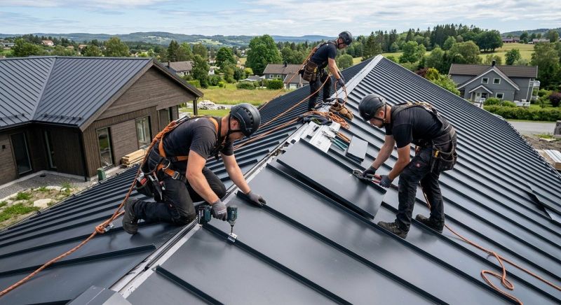 Metal Roof Installation in Jefferson, OH