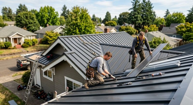 Metal Roof Leak Repair in Ashtabula County, OH
