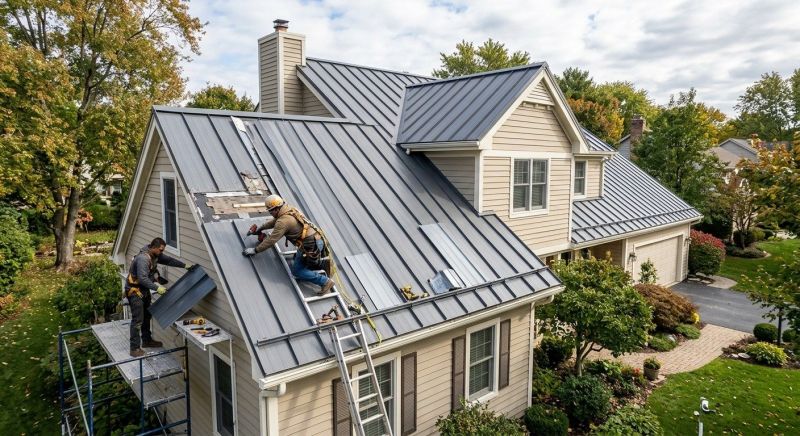 Metal Roof Repair in Perry, OH