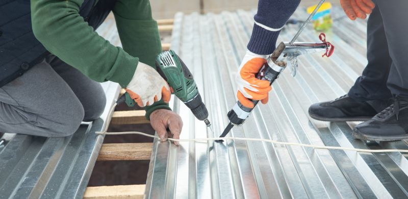 Metal Roof Repair in Perry, OH