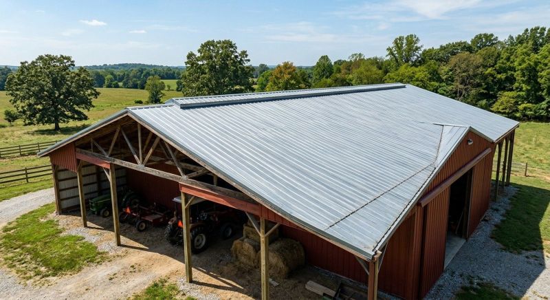 Pole Barn Roof Repair in Ashtabula County, OH