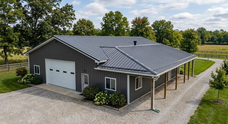 Pole Barn Roof Repair in Montville, OH