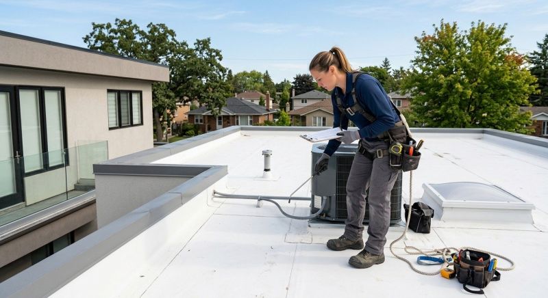 Pvc Roof Inspection in Ashtabula County, OH