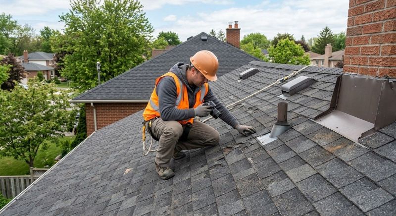 Roof Damage Inspection in Ashtabula County, OH
