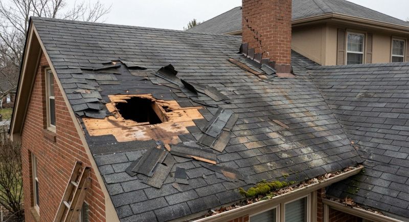 Roof Damage Repair in Geneva, OH