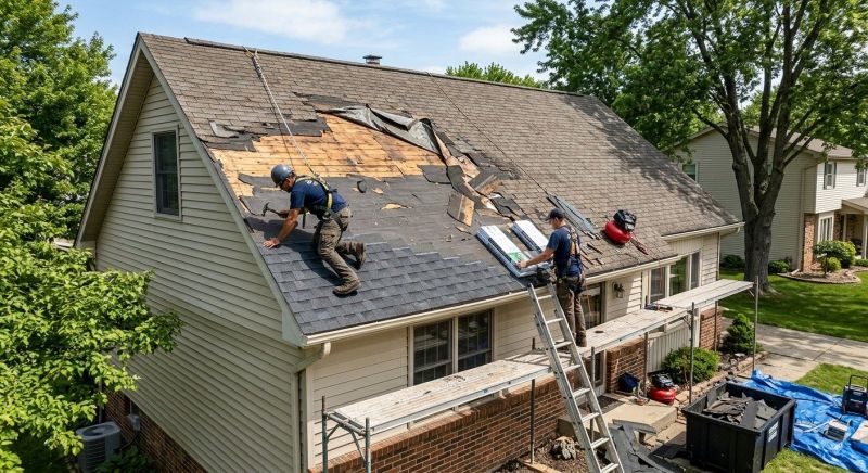 Roof Damage Repair in Madison, OH