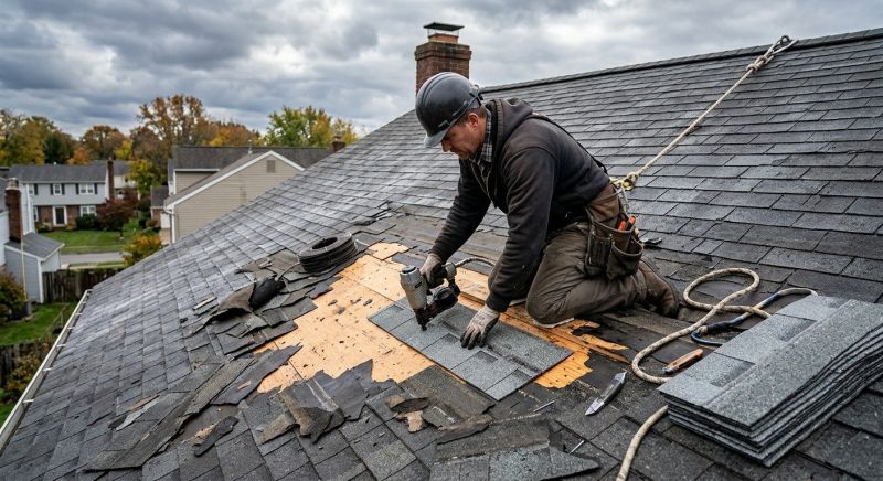 Roof Damage Repair in Perry, OH