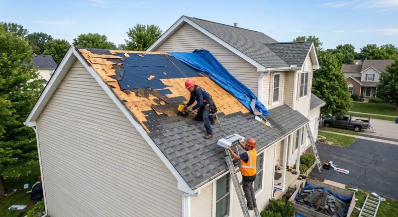 Roof Damage Restoration in Geneva, OH
