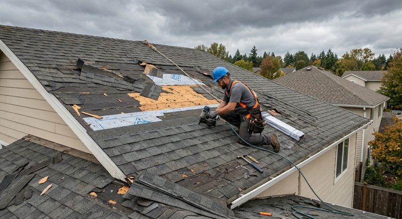 Roof Damage Restoration in Ashtabula County, OH