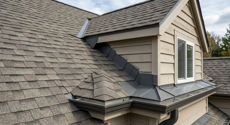 Roof Flashing Installation in Madison, OH