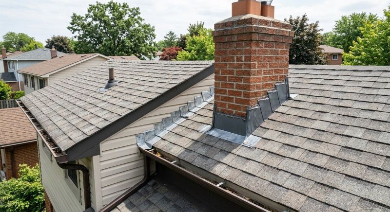 Roof Flashing Installation in Montville, OH
