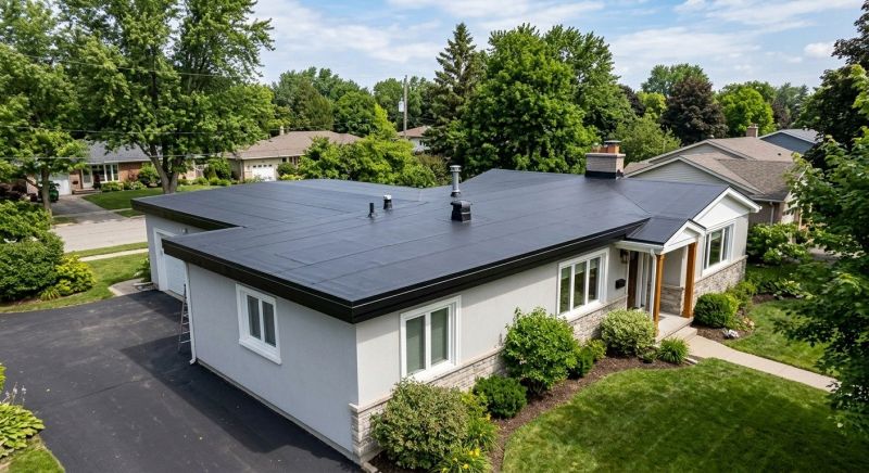 Rubber Roof Installation in Ashtabula County, OH