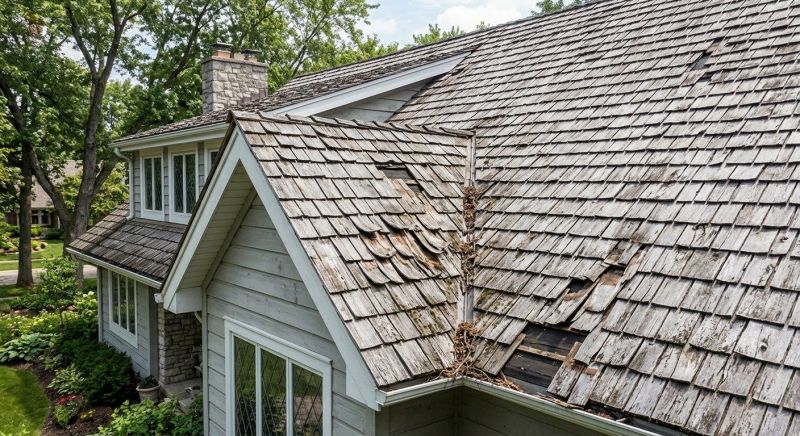 Shake Shingle Repair in Andover, OH