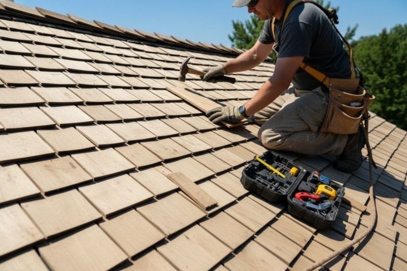 Shake Shingle Repair in Montville, OH