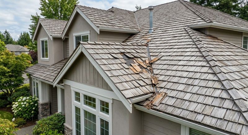 Shake Shingle Repair in Rome, OH
