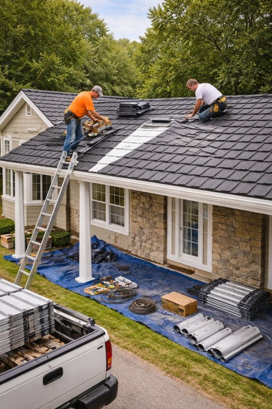 Sheet Roofing Installation in Geneva, OH