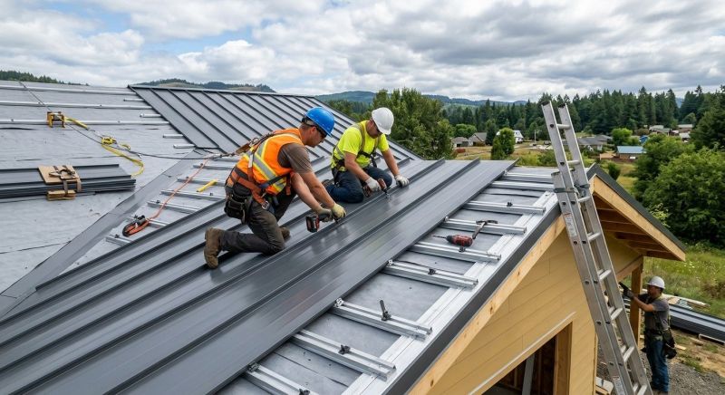 Sheet Roofing Installation in Jefferson, OH