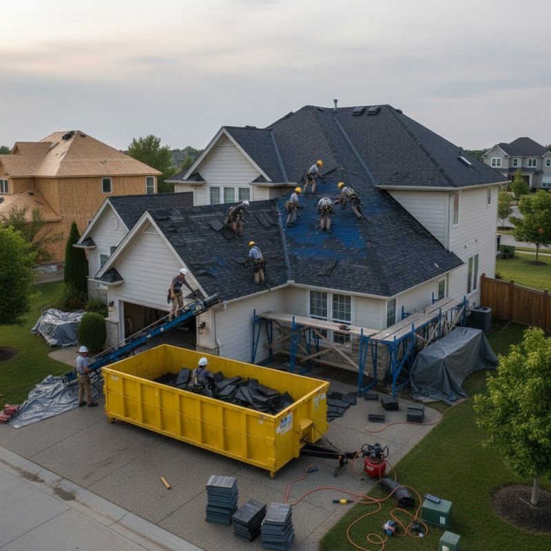Shingle Roof Replacement in Linesville, PA