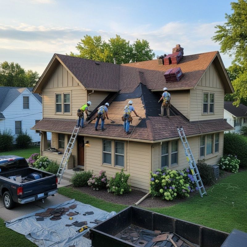 Shingle Roof Replacement in Rome, OH
