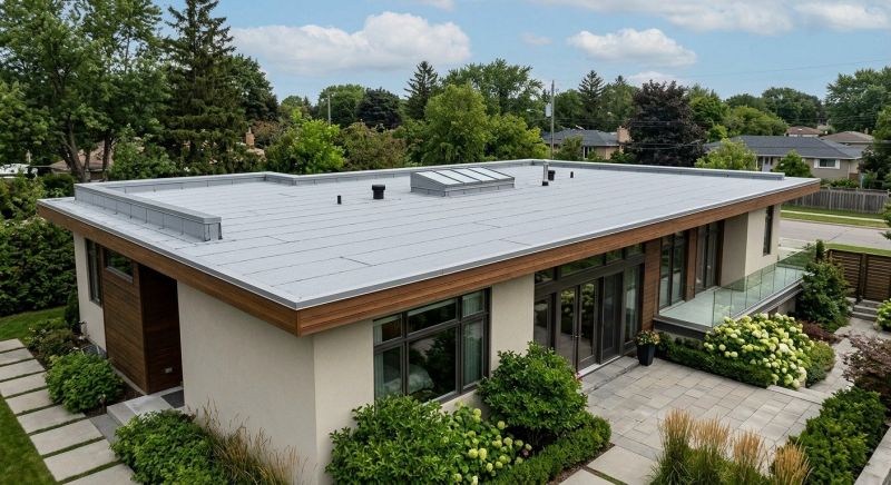Single Ply Roof Installation in Perry, OH
