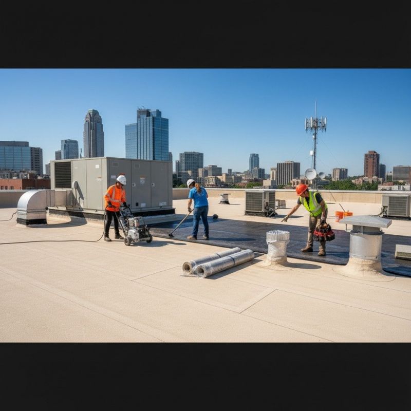 Single Ply Roof Repair in Linesville, PA