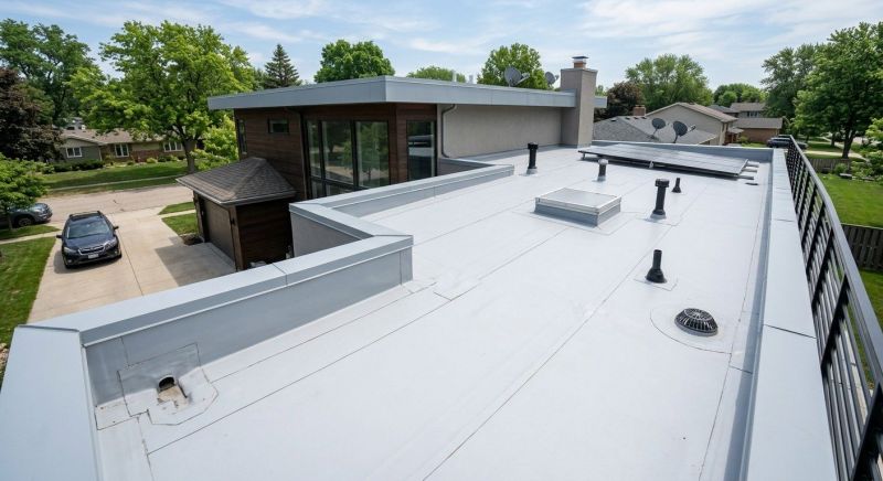Single Ply Roof Replacement in Madison, OH