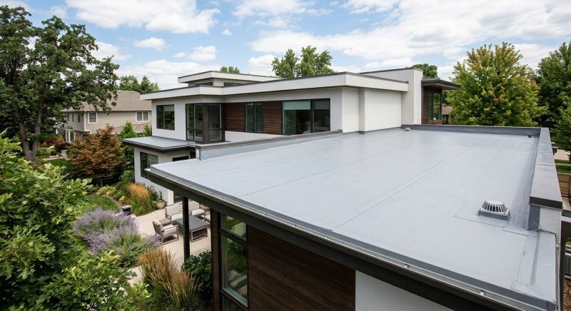 Single Ply Roof Replacement in Rome, OH