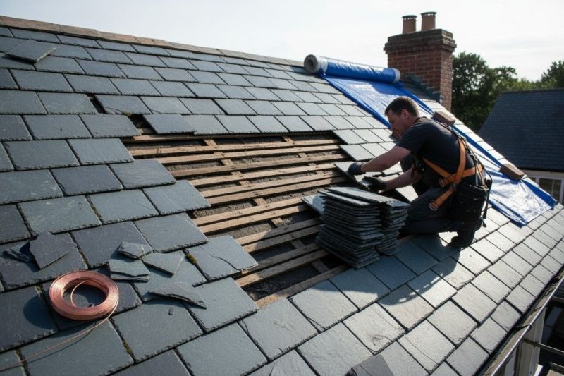 Slate Roof Leak Repair in Ashtabula County, OH