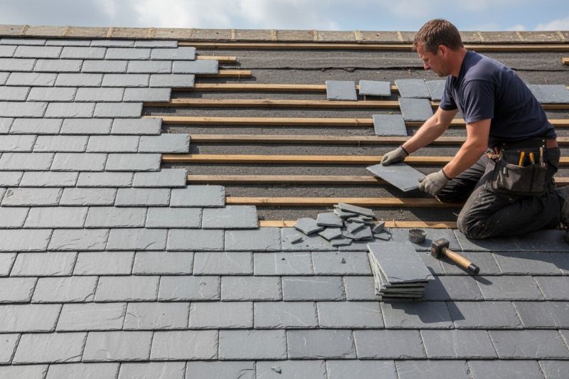 Slate Roof Repair in Ashtabula County, OH