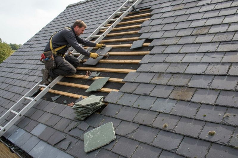 Slate Roof Repair in Madison, OH