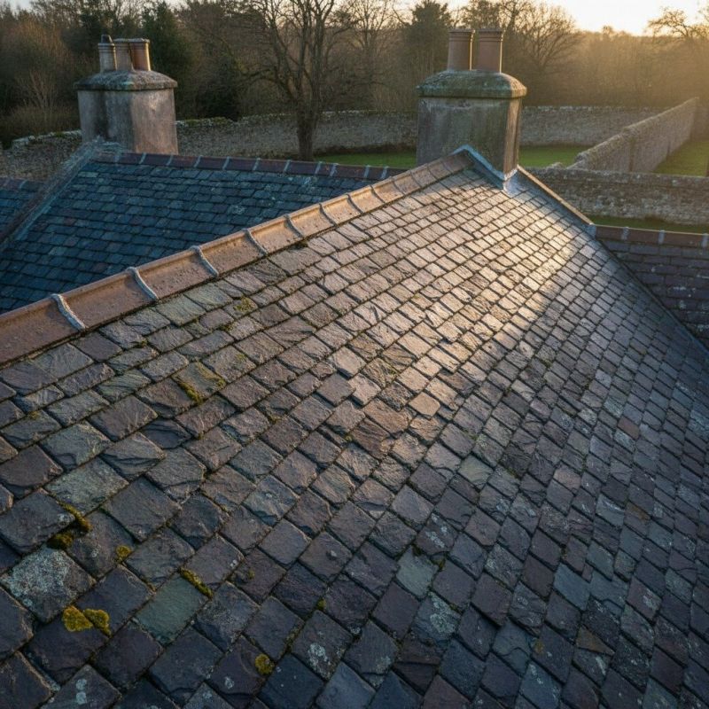 Slate Roof Replacement in Andover, OH