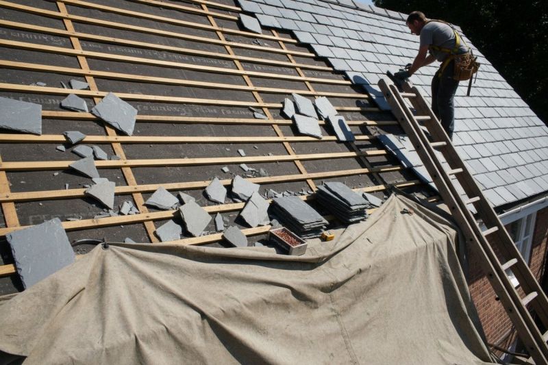 Slate Roof Replacement in Linesville, PA