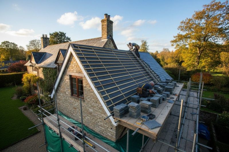 Slate Roof Replacement in Perry, OH