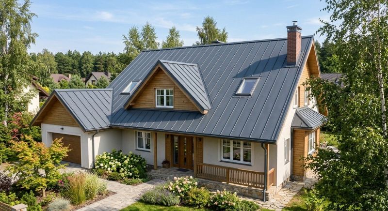 Steel Roof Replacement in Montville, OH