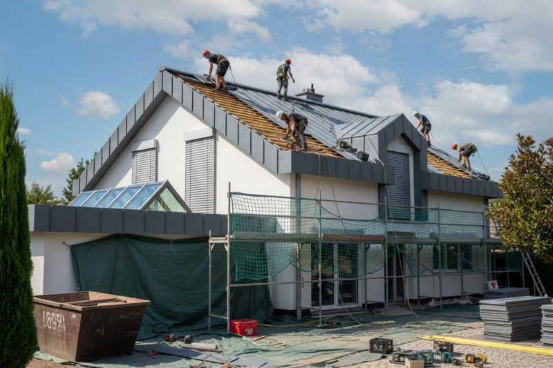 Steel Roof Replacement in Rome, OH