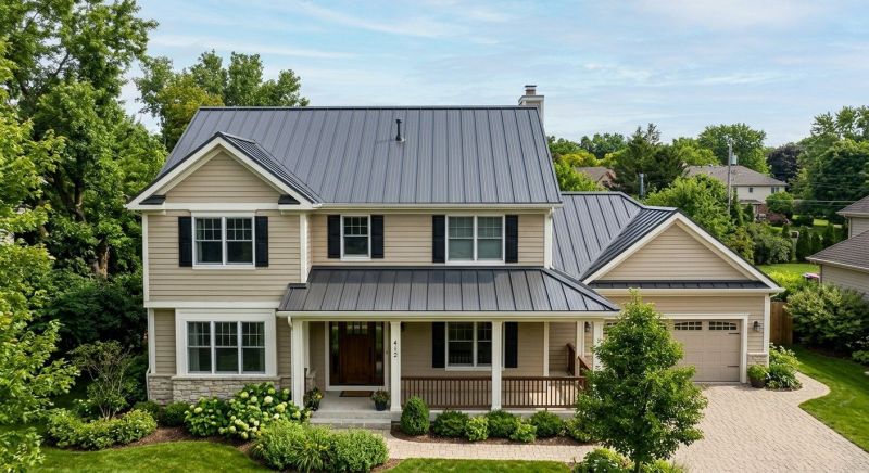Steel Roof Replacement in Rome, OH
