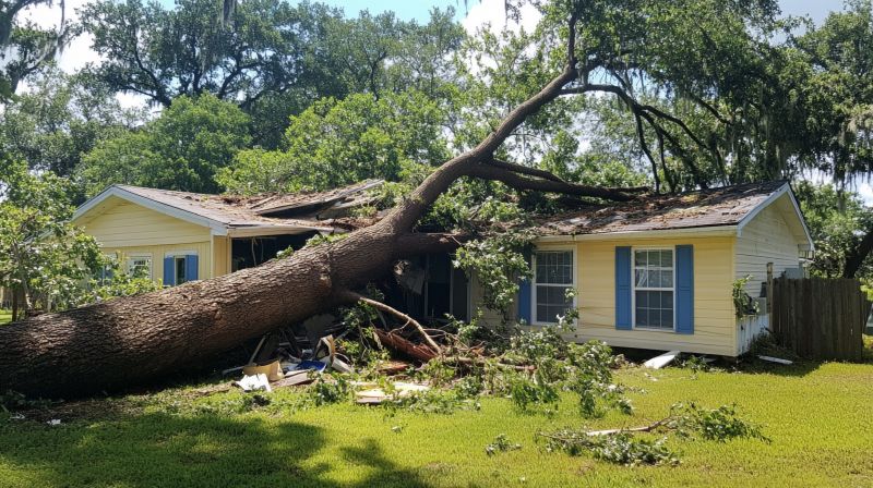 Storm Damage Roof Repair in Rome, OH