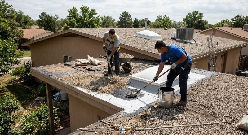 Tar And Gravel Roof Repair in Ashtabula, OH