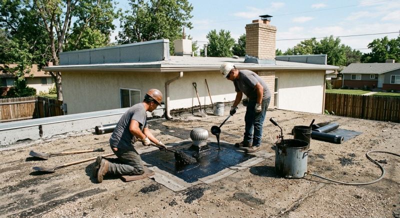 Tar Roof Repair in Montville, OH