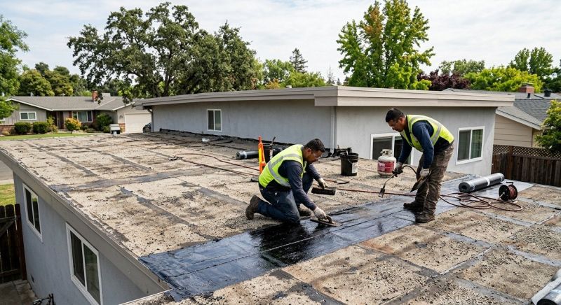 Tar Roof Repair in Rome, OH