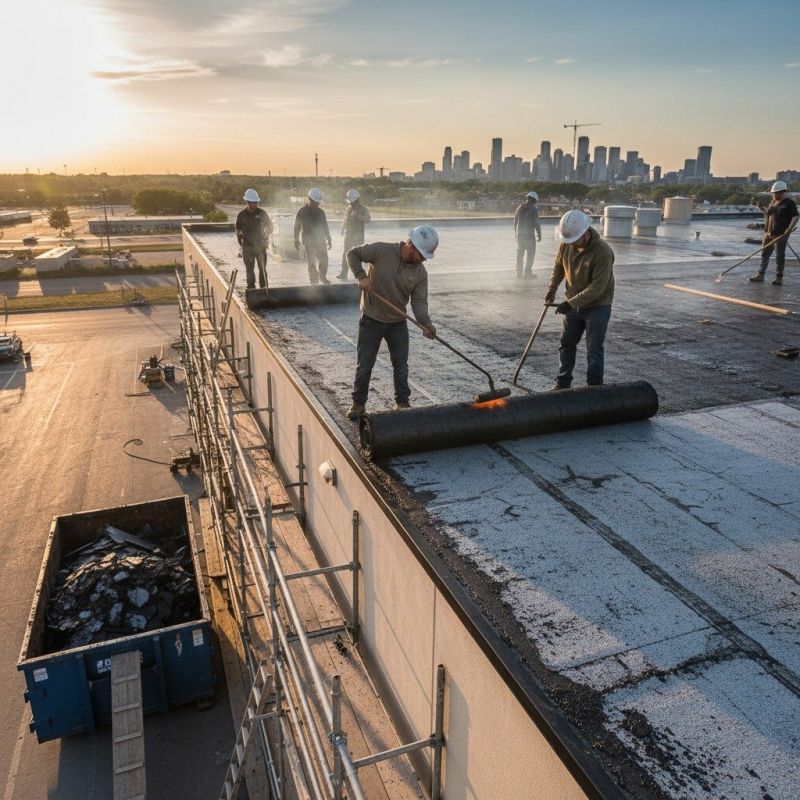 Tar Roof Replacement in Andover, OH