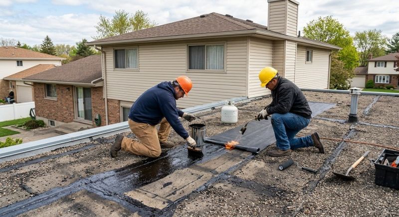 Tar Roofing Repair in Ashtabula County, OH