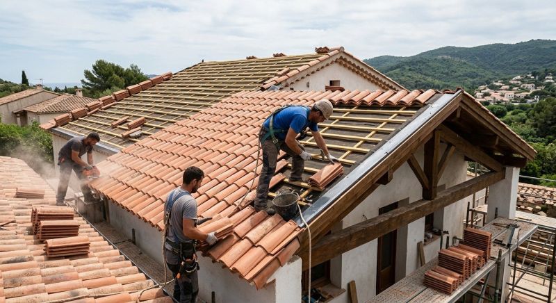 Tile Roof Installation in Andover, OH