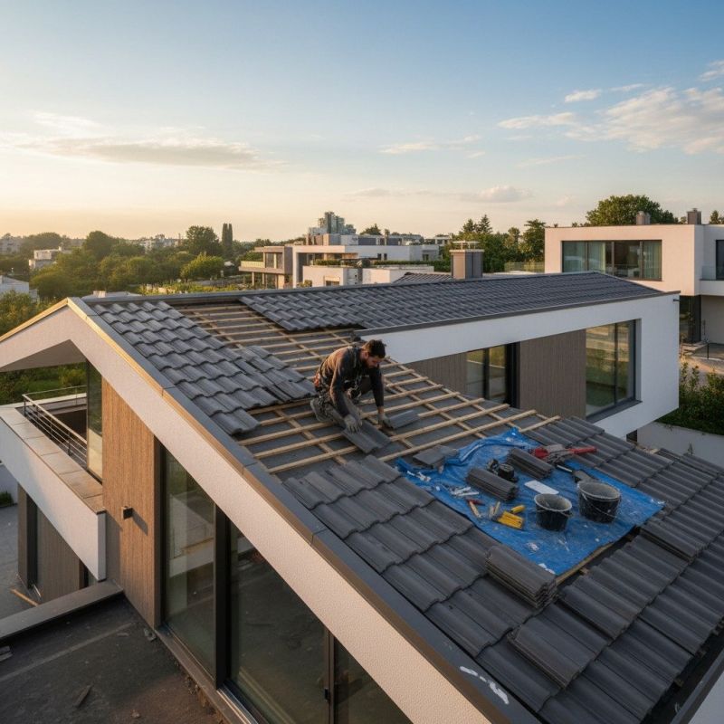 Tile Roof Repair in Jefferson, OH