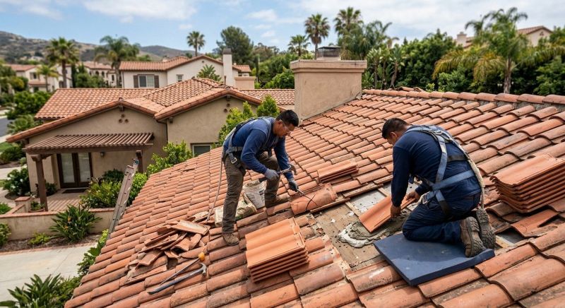 Tile Roof Repair in Jefferson, OH