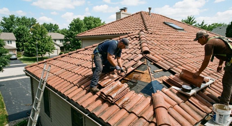 Tile Roof Repair in Madison, OH