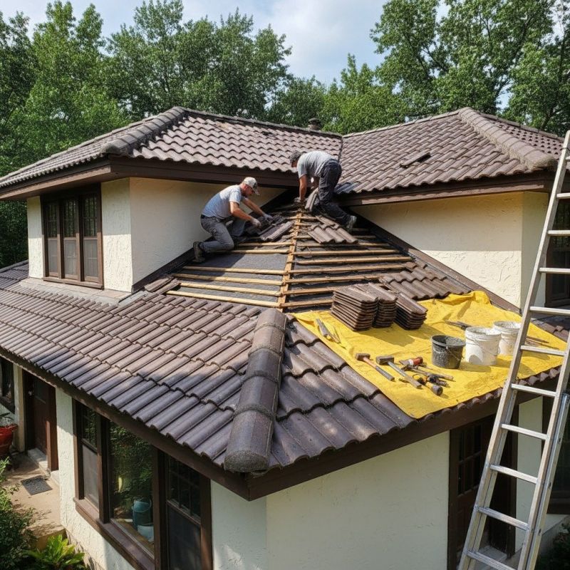 Tile Roof Repair in Montville, OH