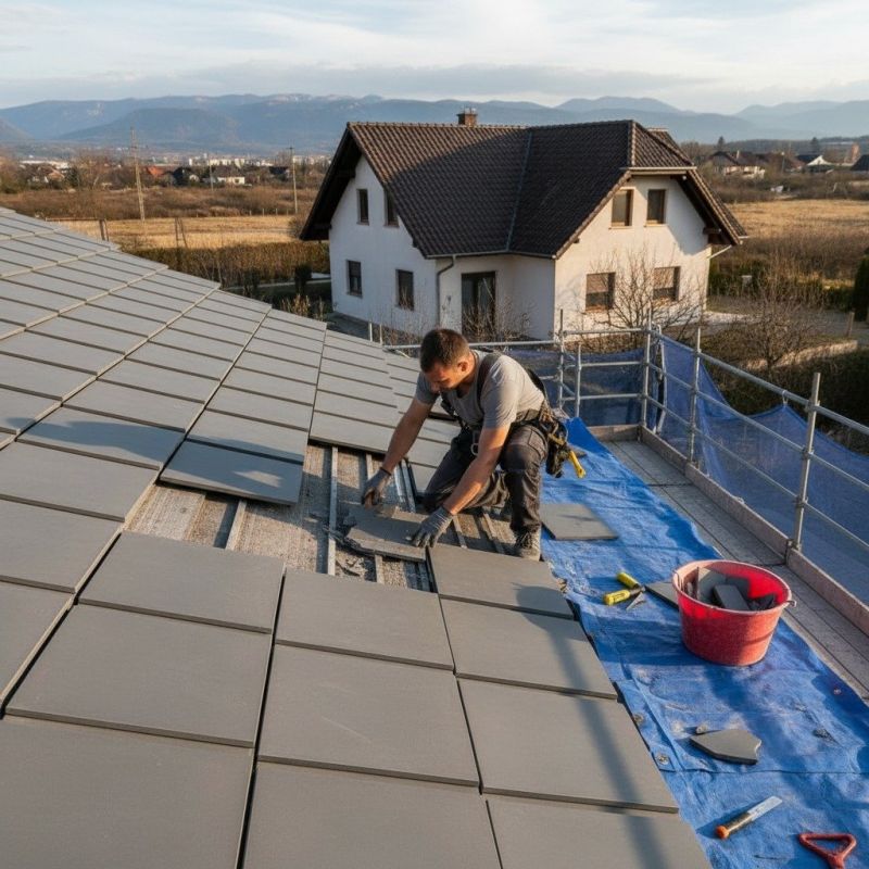 Tile Roof Repair in Perry, OH