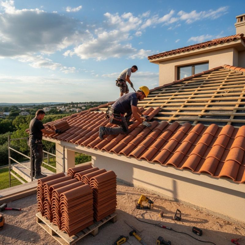 Tile Roof Replacement in Rome, OH