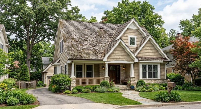 Wood Shake Roof Replacement in Montville, OH